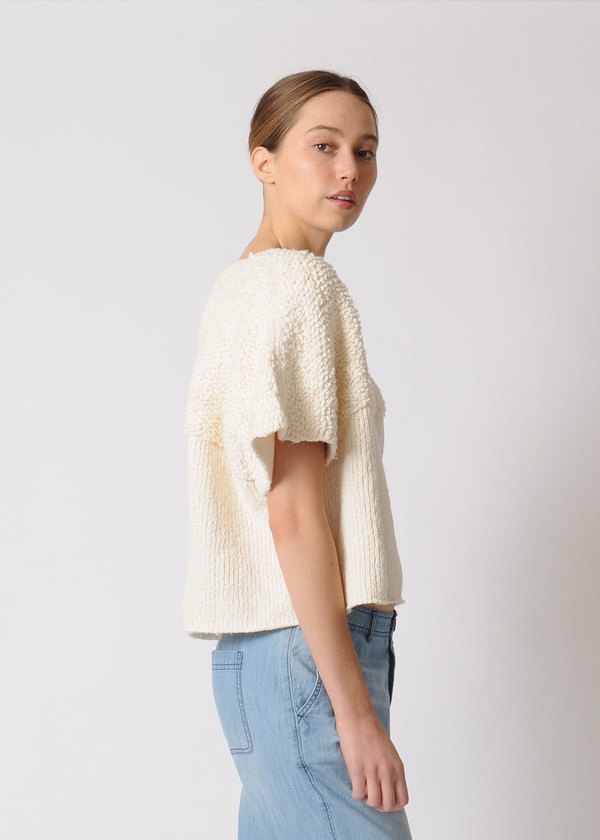 Wol Hide Loop V Neck Wol Hide Loop V Neck
