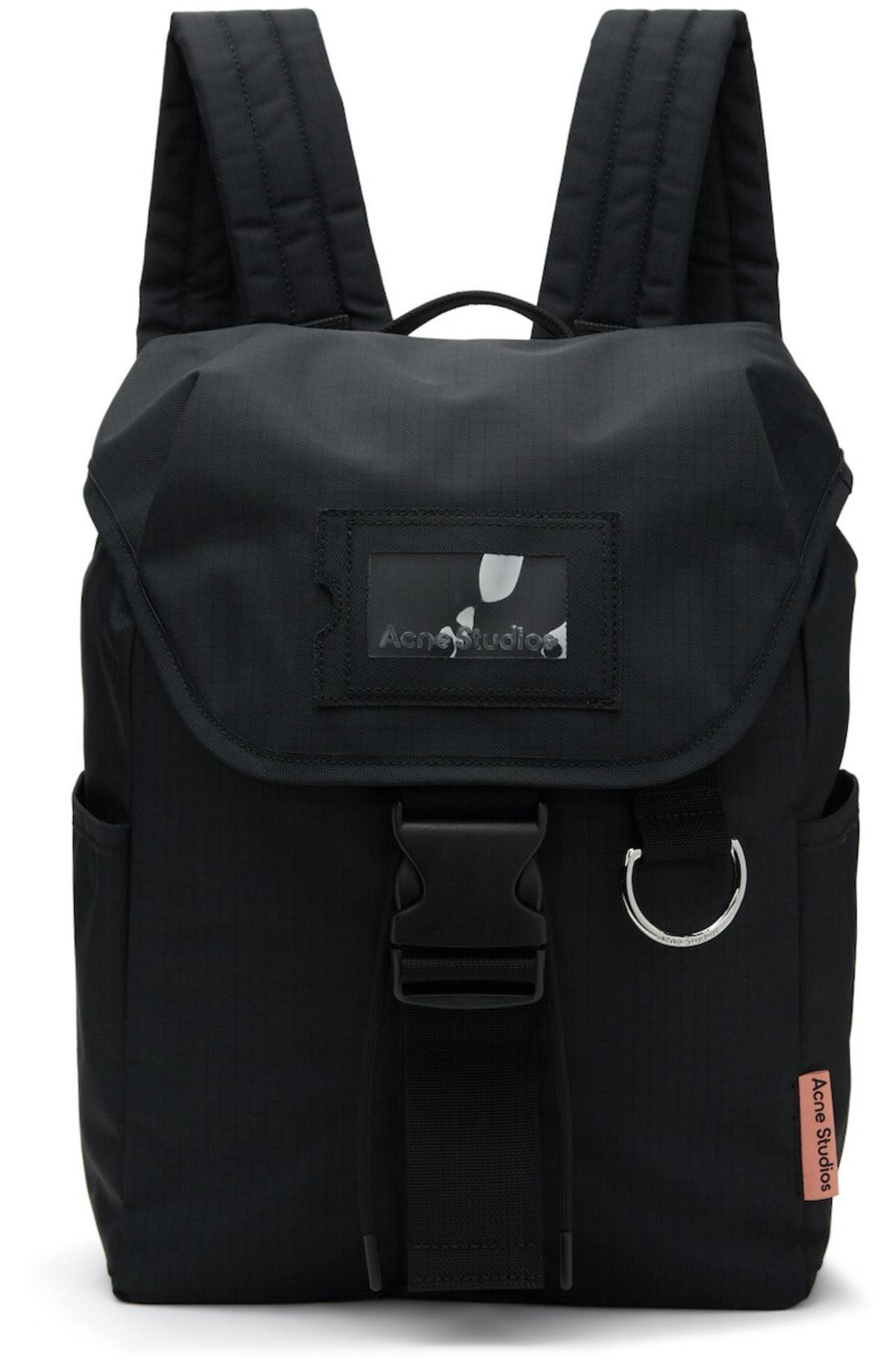 Acne Studios Ripstop Backpack Black Garmentory