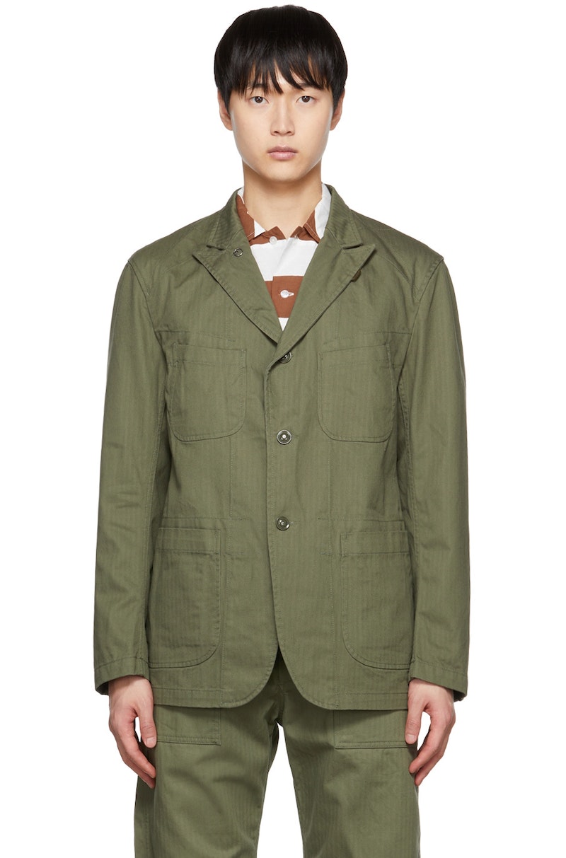 Engineered Garments Green Bedford Jacket | Garmentory