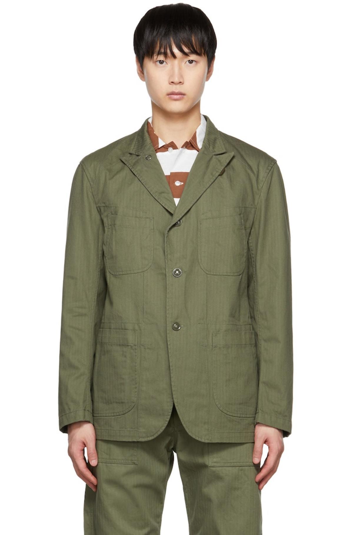 Engineered Garments Green Bedford Jacket | Garmentory
