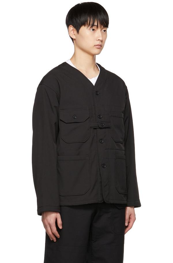 Engineered Garments Cardigan Jacket - Black | Garmentory