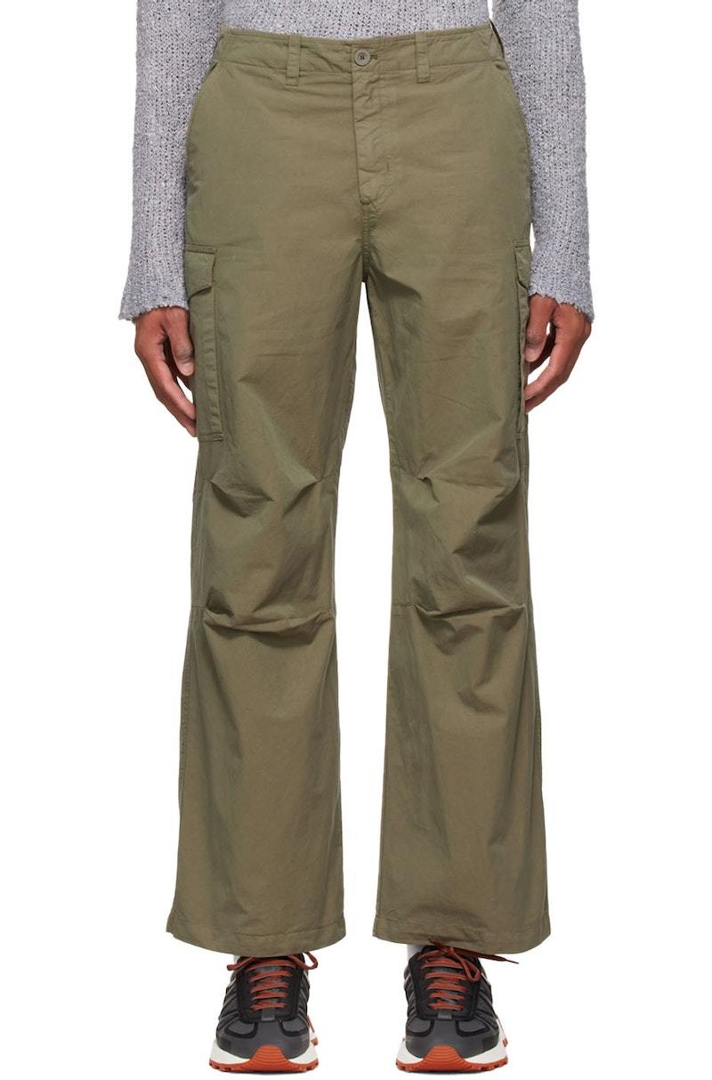 パンツ Our legacy trekking cargo 50 22ss Our Legacy Green Trekking Cargo Pants | Garmentory