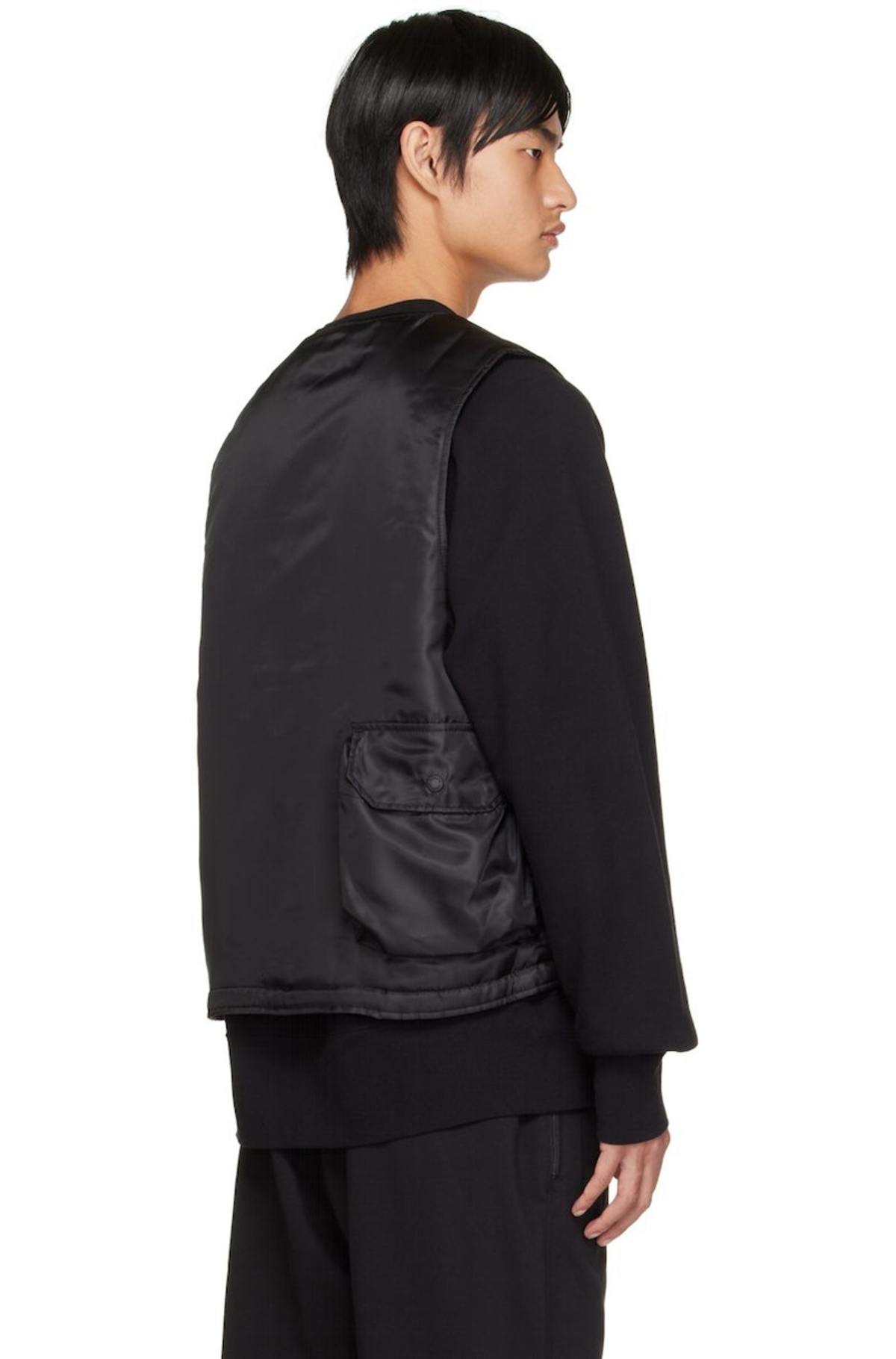 Engineered Garments Black Cover Insulated Vest | Garmentory