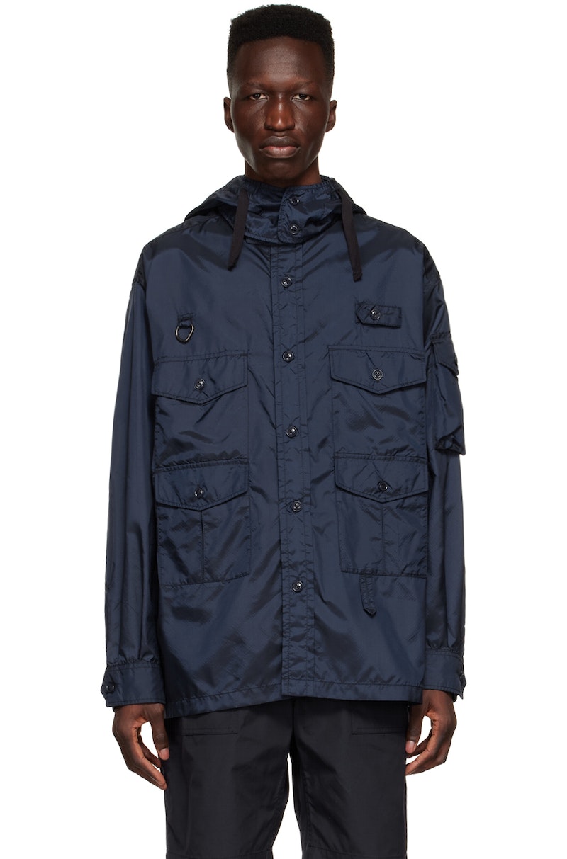 ジャケット・アウター Engineered Garments Storm Coat Nylon Engineered Garments Storm Coat Navy Size Small S NWT | eBay