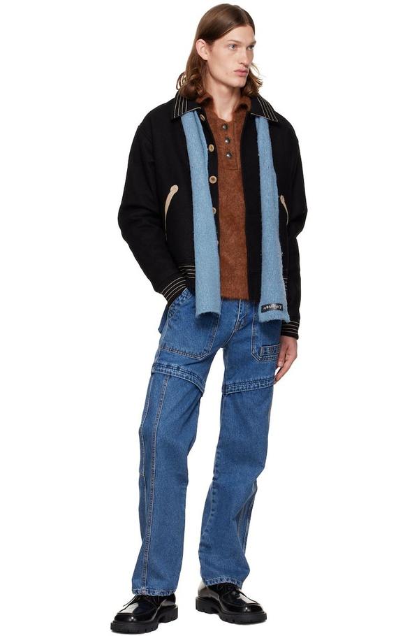 Our Legacy Blue Floss Scarf | Garmentory