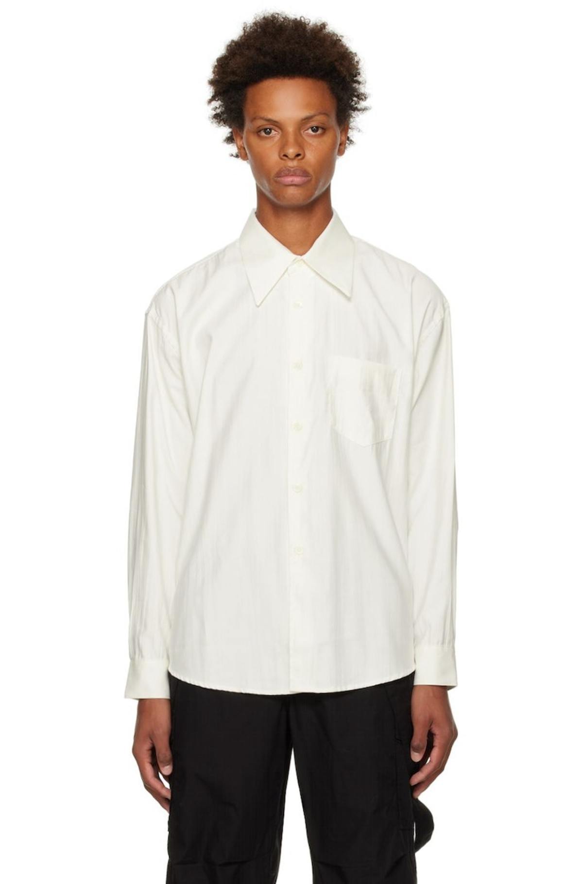 Our Legacy White Coco 70s Shirt | Garmentory