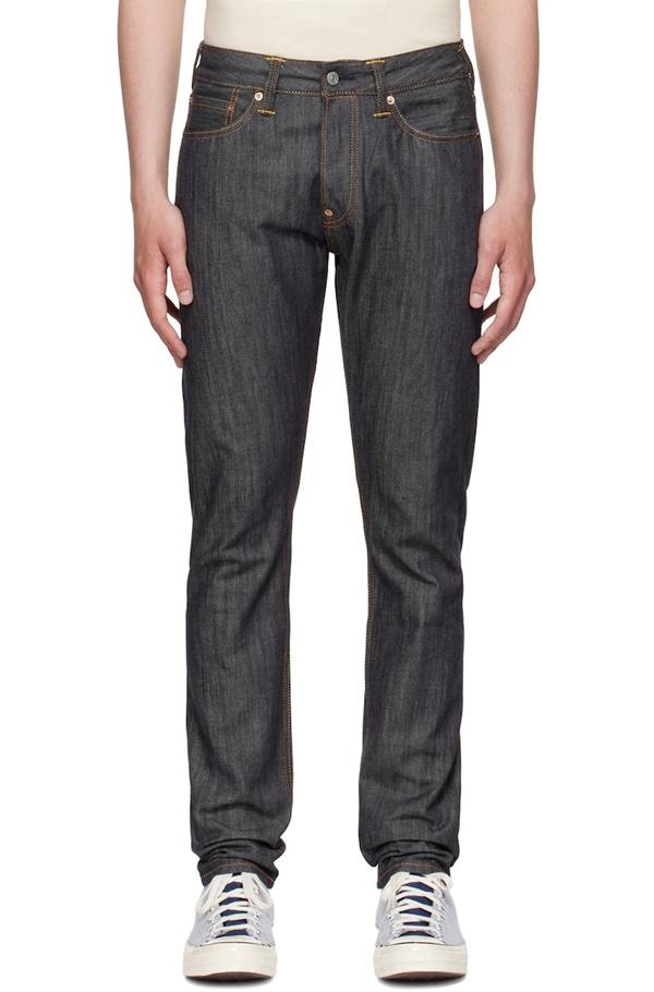 Evisu Navy Carrot Fit Jeans Garmentory