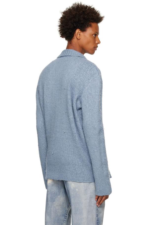 Our Legacy Blue Big Cardigan | Garmentory