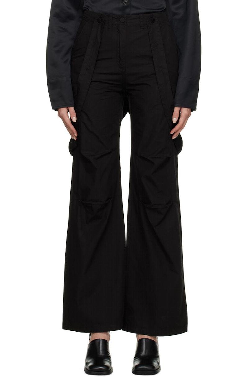 パンツ OUR LEGACY 22aw STEREO CARGO Our Legacy Stereo Cargo Trousers - Black | Garmentory