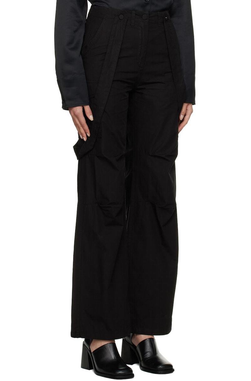 パンツ OUR LEGACY 22aw STEREO CARGO Our Legacy Stereo Cargo Trousers - Black | Garmentory