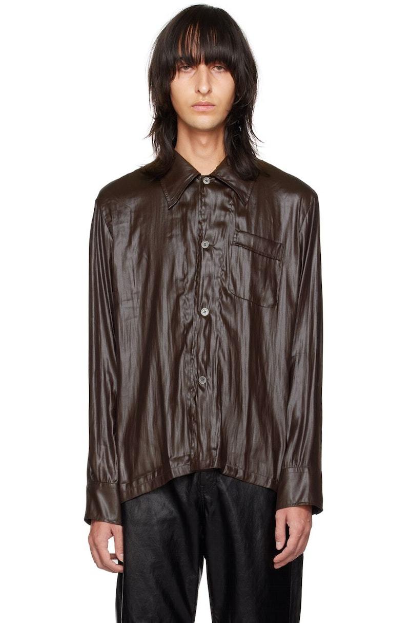 Our Legacy Waltz Shirt - Brown | Garmentory