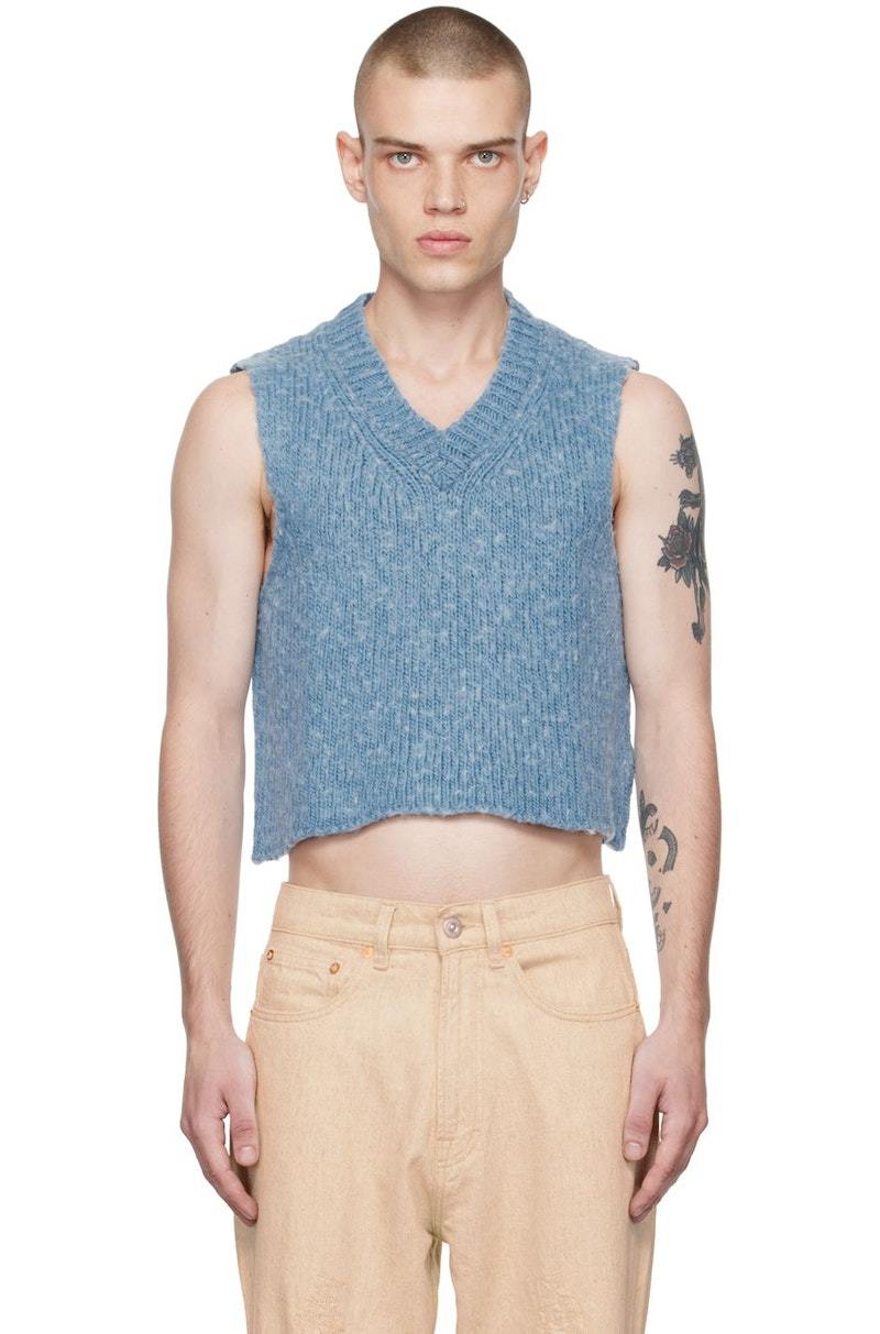 Our Legacy Blue Intact Vest | Garmentory