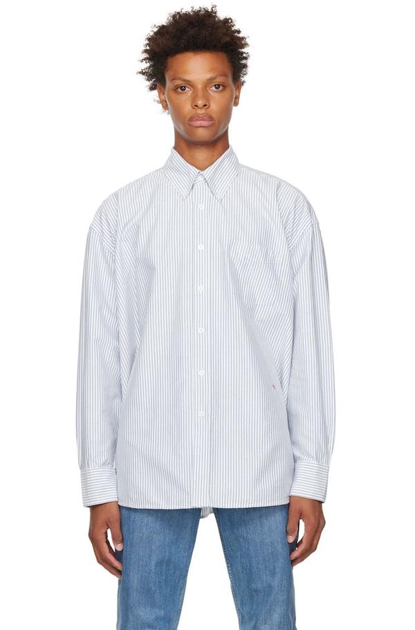 Our Legacy Borrowed BD Shirt - Blue | Garmentory