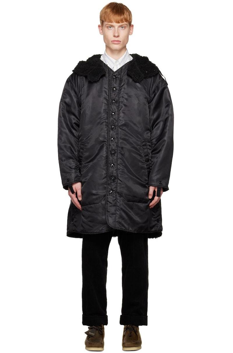 Engineered Garments Pilot Liner Jacket - Black | Garmentory
