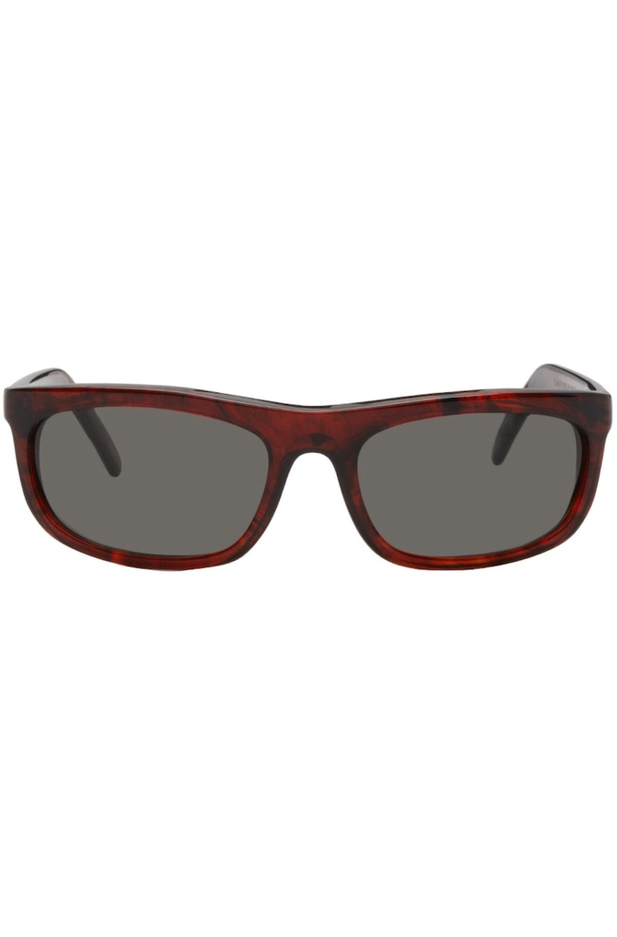Our Legacy Shelter Sunglasses - Red | Garmentory
