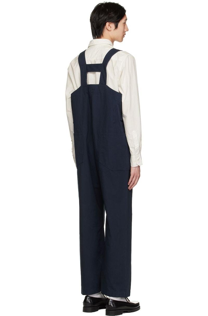 Engineered Garments：Overalls Engineered Garments Adjustable Overalls - Navy | Garmentory