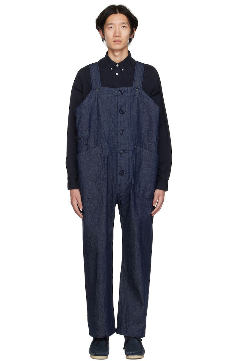 ENGINEERED GARMENTS オーバーオール XS ブラック ENGINEERED GARMENTS (エンジニアードガーメンツ) Overalls