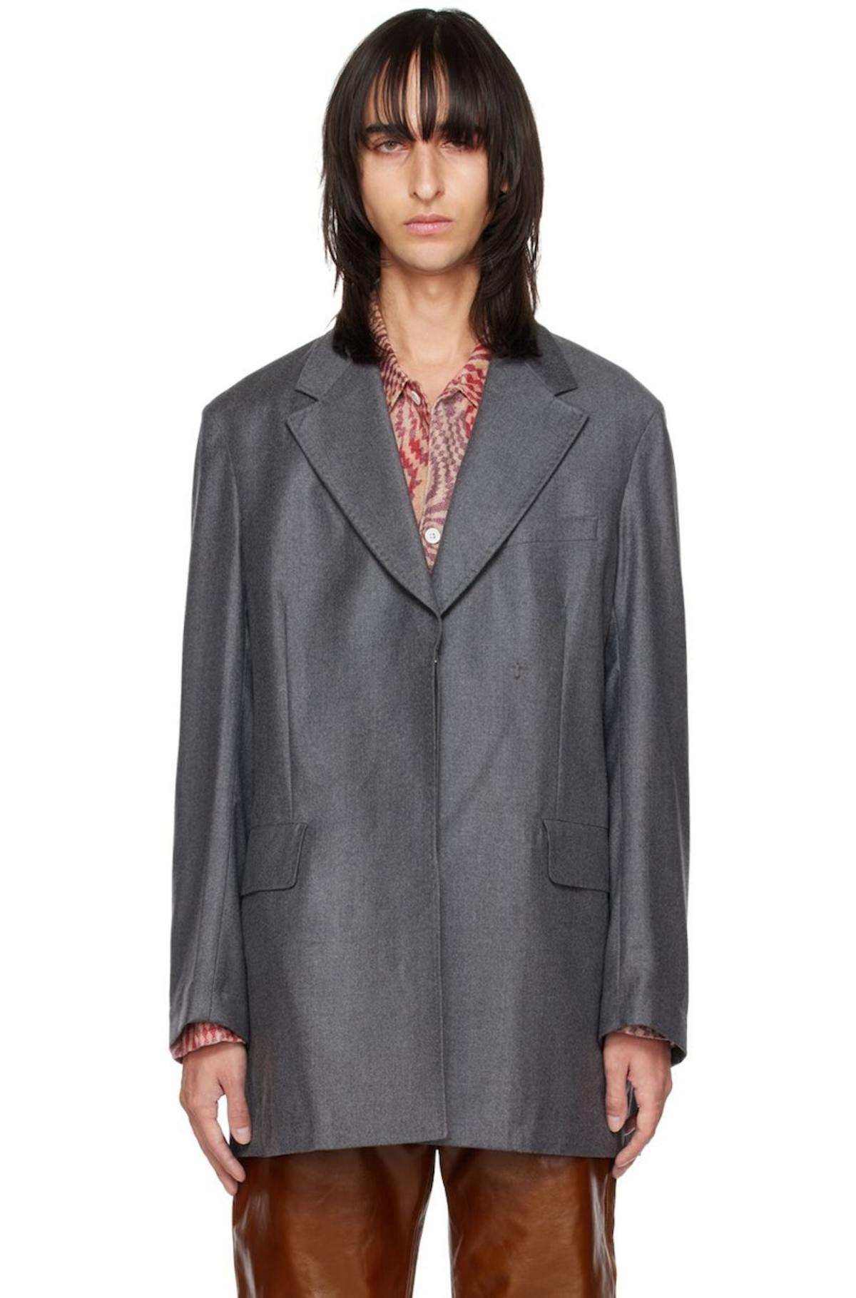 Our Legacy Porpoise Blazer - Gray | Garmentory