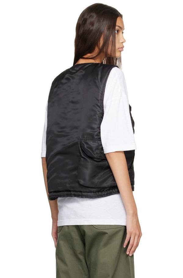 Engineered Garments Cover Vest -Black | Garmentory