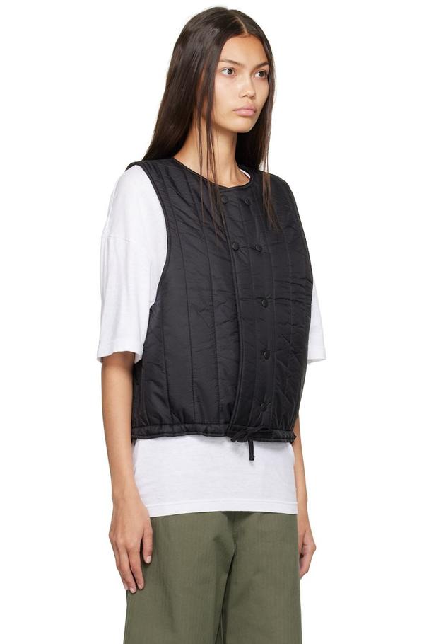 Engineered Garments Cover Vest -Black | Garmentory