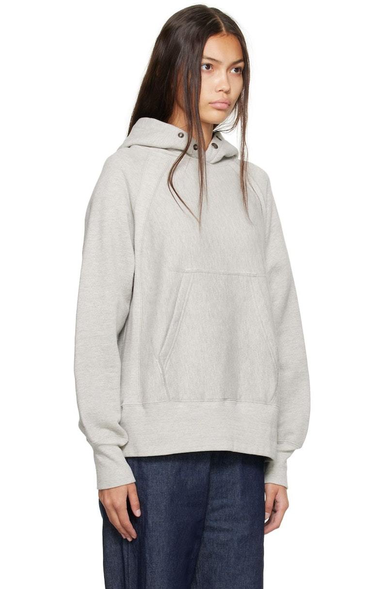 Engineered Garments Raglan Hoodie - Gray | Garmentory Engineered Garments Raglan Hoodie - Gray | Garmentory