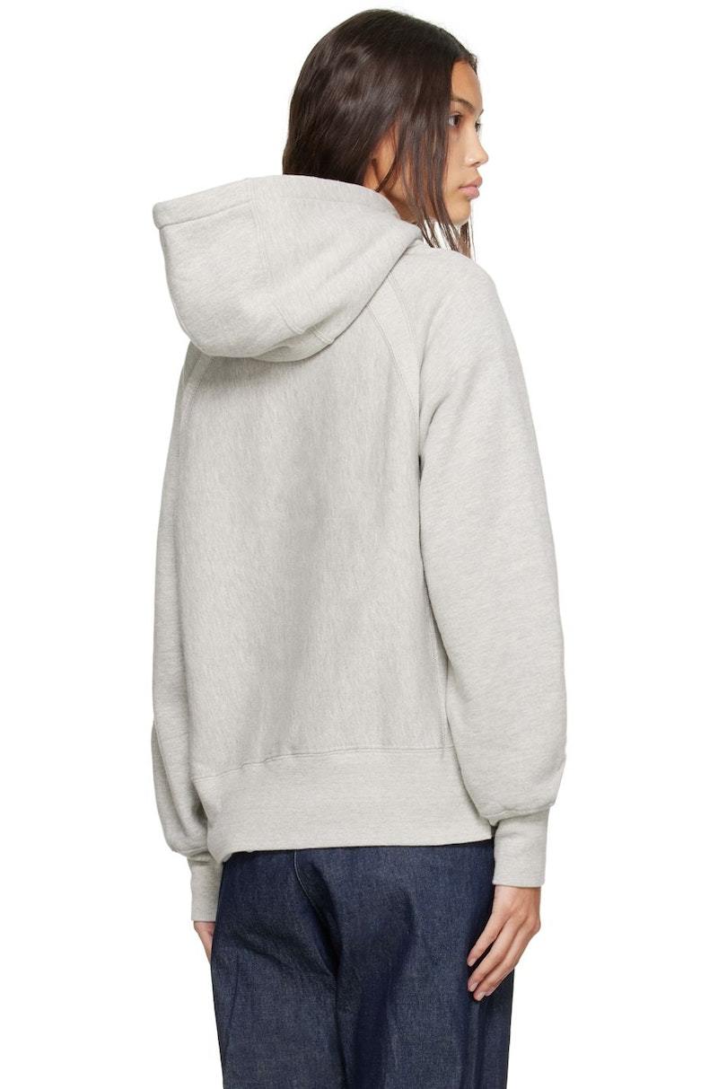 Engineered Garments Raglan Hoodie - Gray | Garmentory