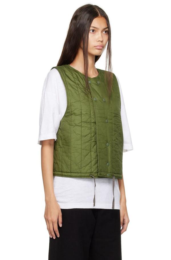 Engineered Garments Cover Vest - Olive | Garmentory