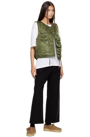 Engineered Garments Cover Vest - Olive | Garmentory