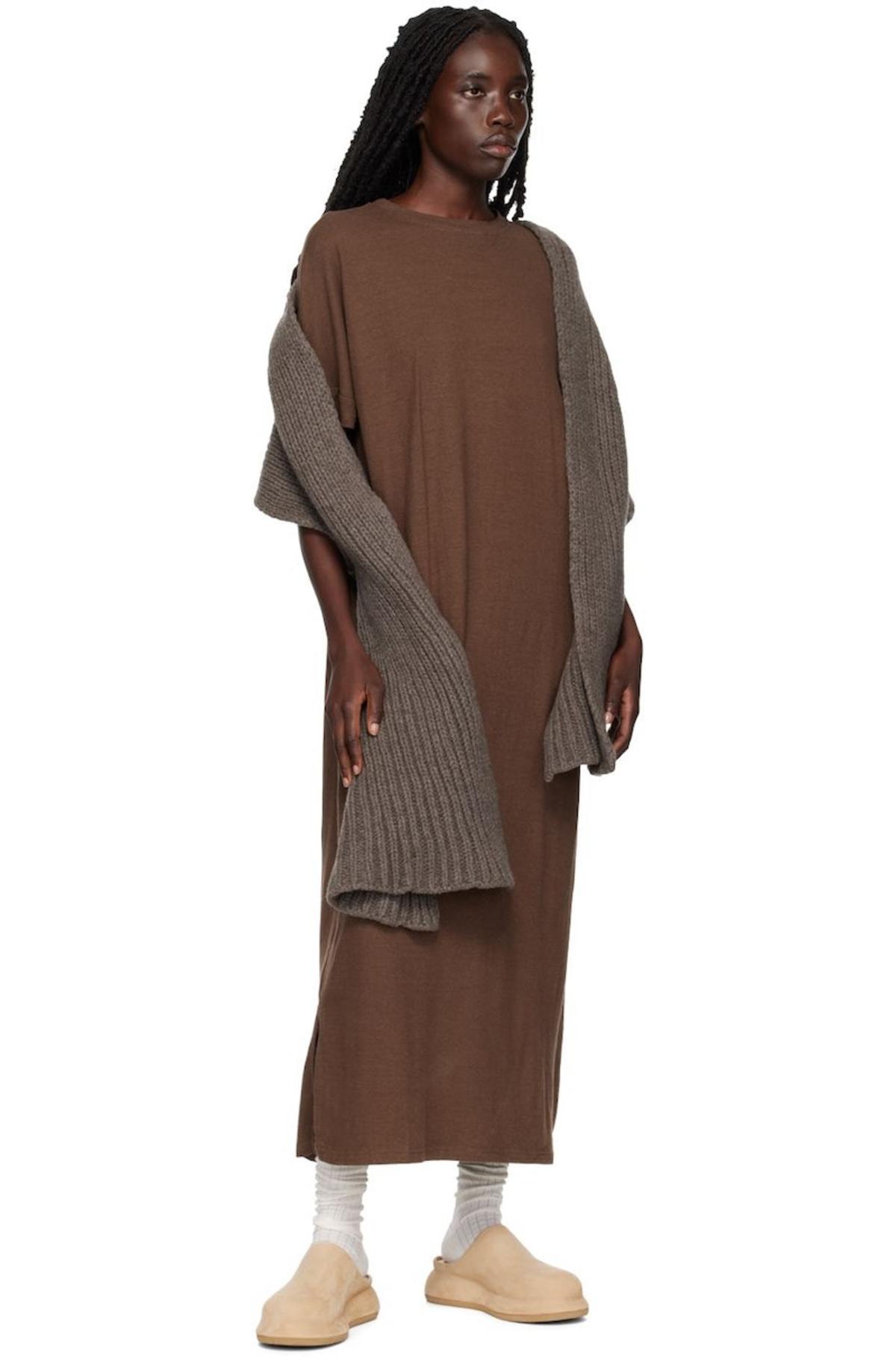 deiji studios brown dress Deiji Studios