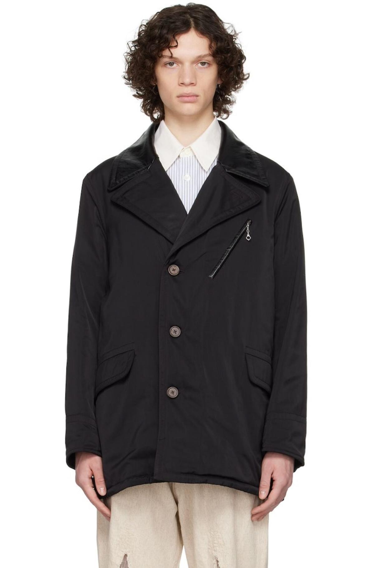 Our Legacy Black Scoota Coat | Garmentory