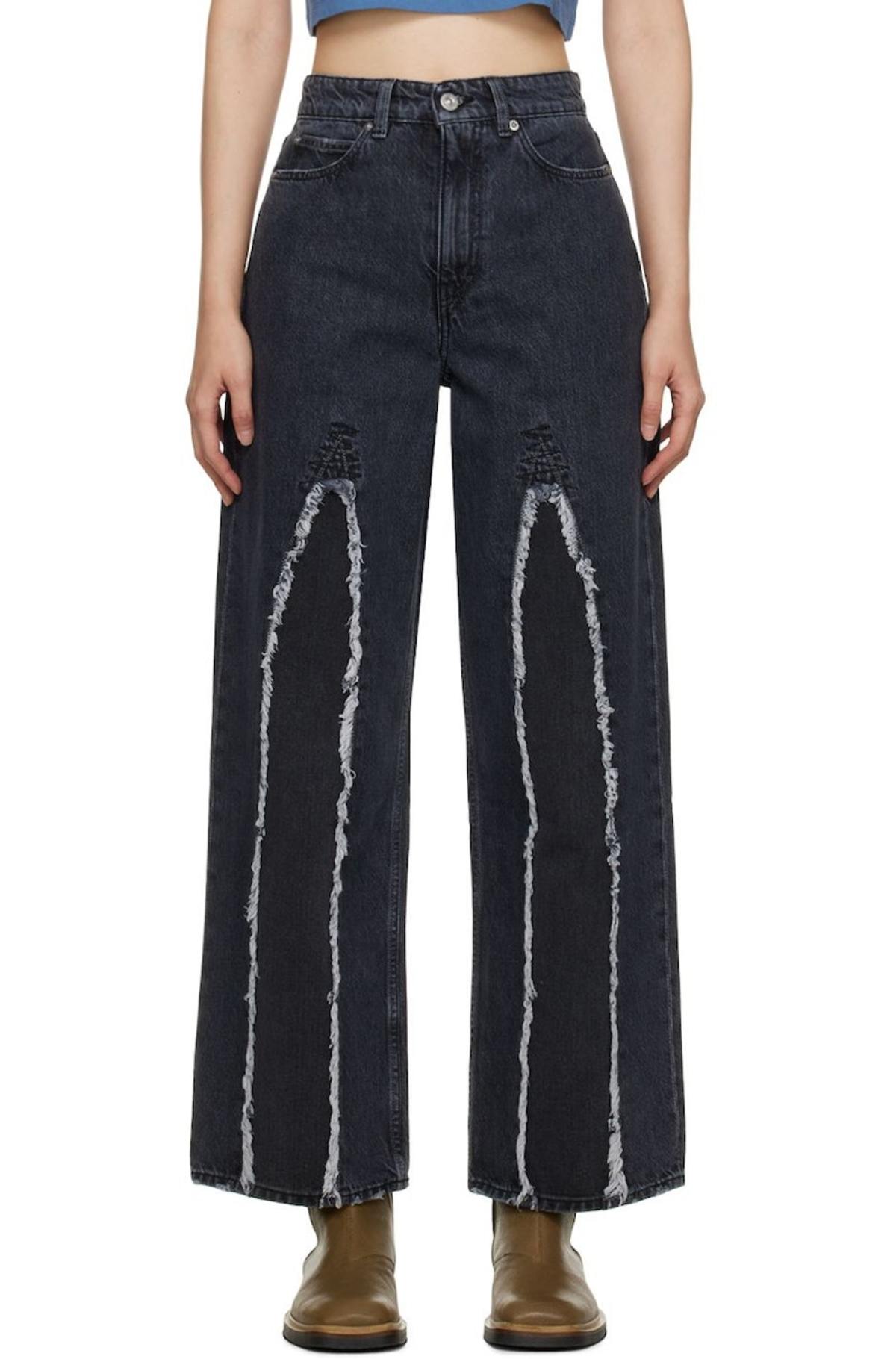 Our Legacy Black Full Cut Jeans | Garmentory