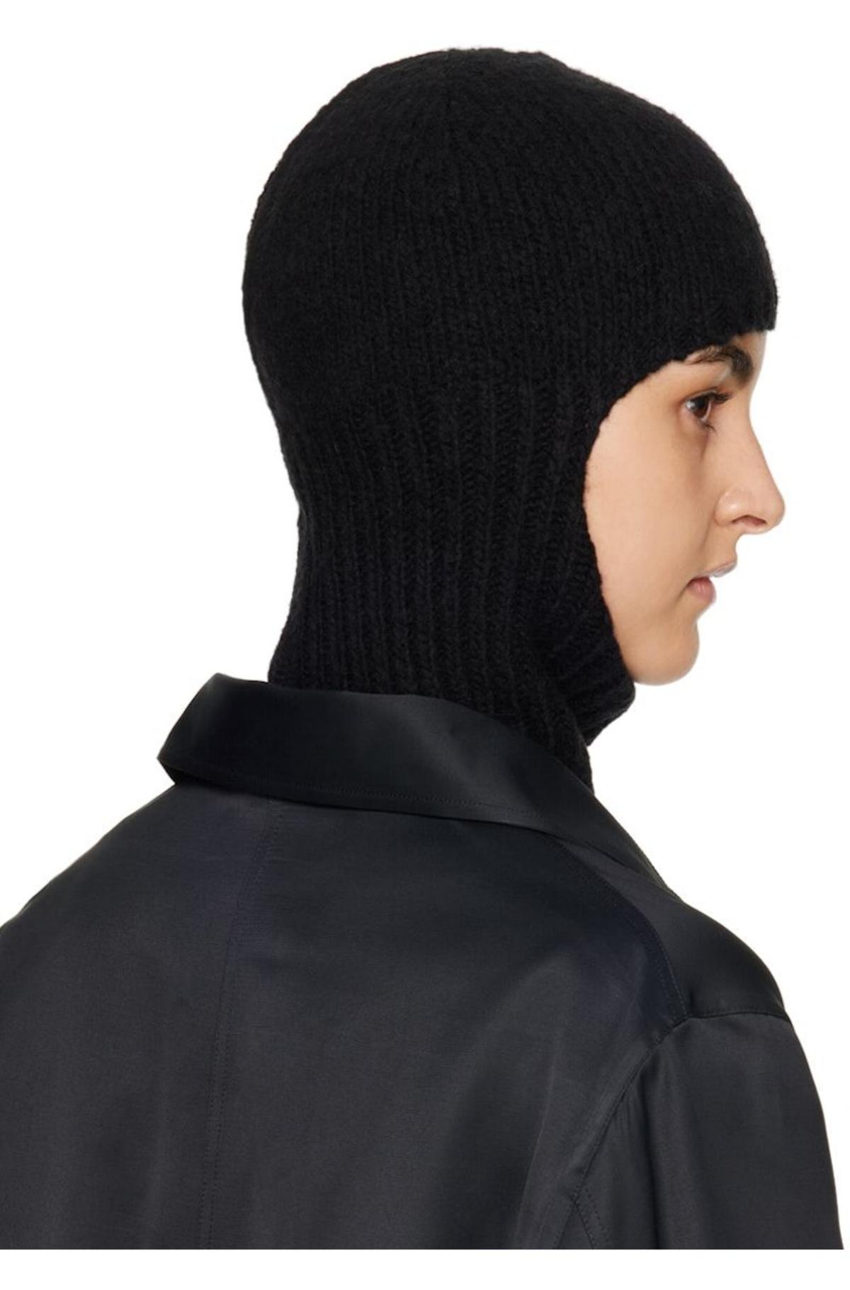 Our Legacy Black Rib Knit Balaclava Garmentory