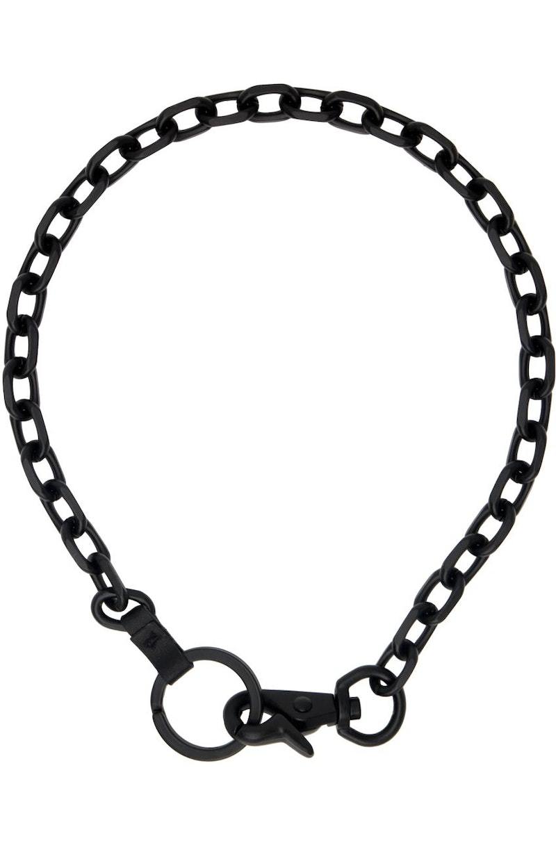 【OUR LEGACY】LADON NECKLACE Our Legacy - Ladon Matte Nickel Necklace | HBX - Globally