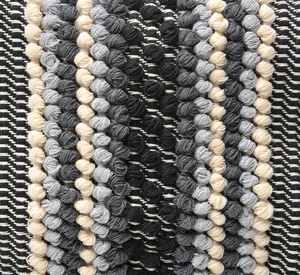 Antonello Jerru Black Striped Clutch Antonello Jerru Black Striped Clutch