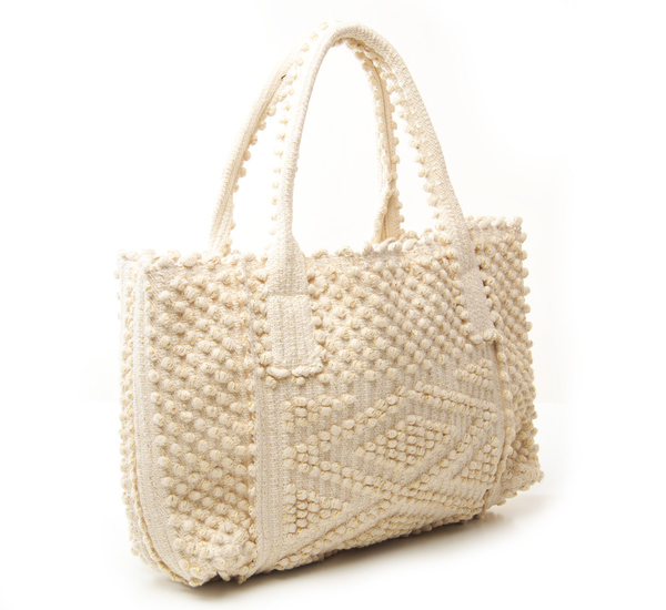 Antonello Cream/Gold Urtei Tote Antonello Cream/Gold Urtei Tote