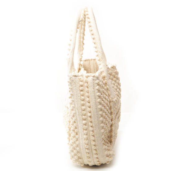 Antonello Cream/Gold Urtei Tote Antonello Cream/Gold Urtei Tote