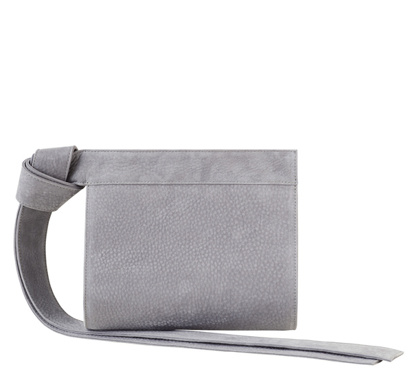 Tsatsas XS Grey Nubuck Tape Bag Tsatsas XS Grey Nubuck Tape Bag