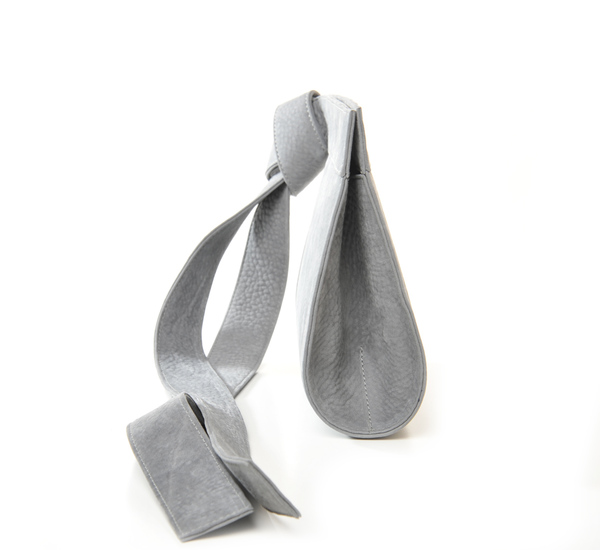 Tsatsas XS Grey Nubuck Tape Bag Tsatsas XS Grey Nubuck Tape Bag