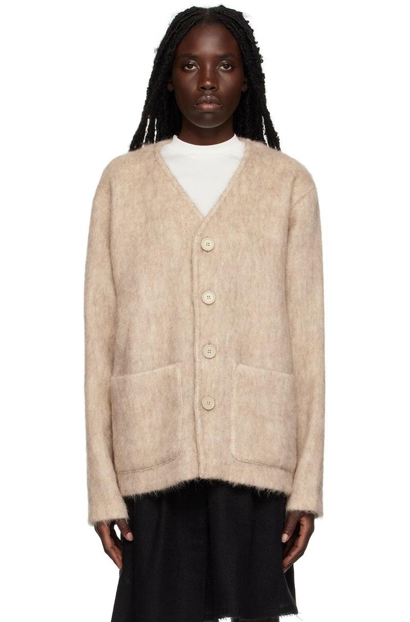 トップス 50 OUR LEGACY CARDIGAN ANTIQUE MOHAIR Our Legacy Beige Antique Cardigan | Garmentory