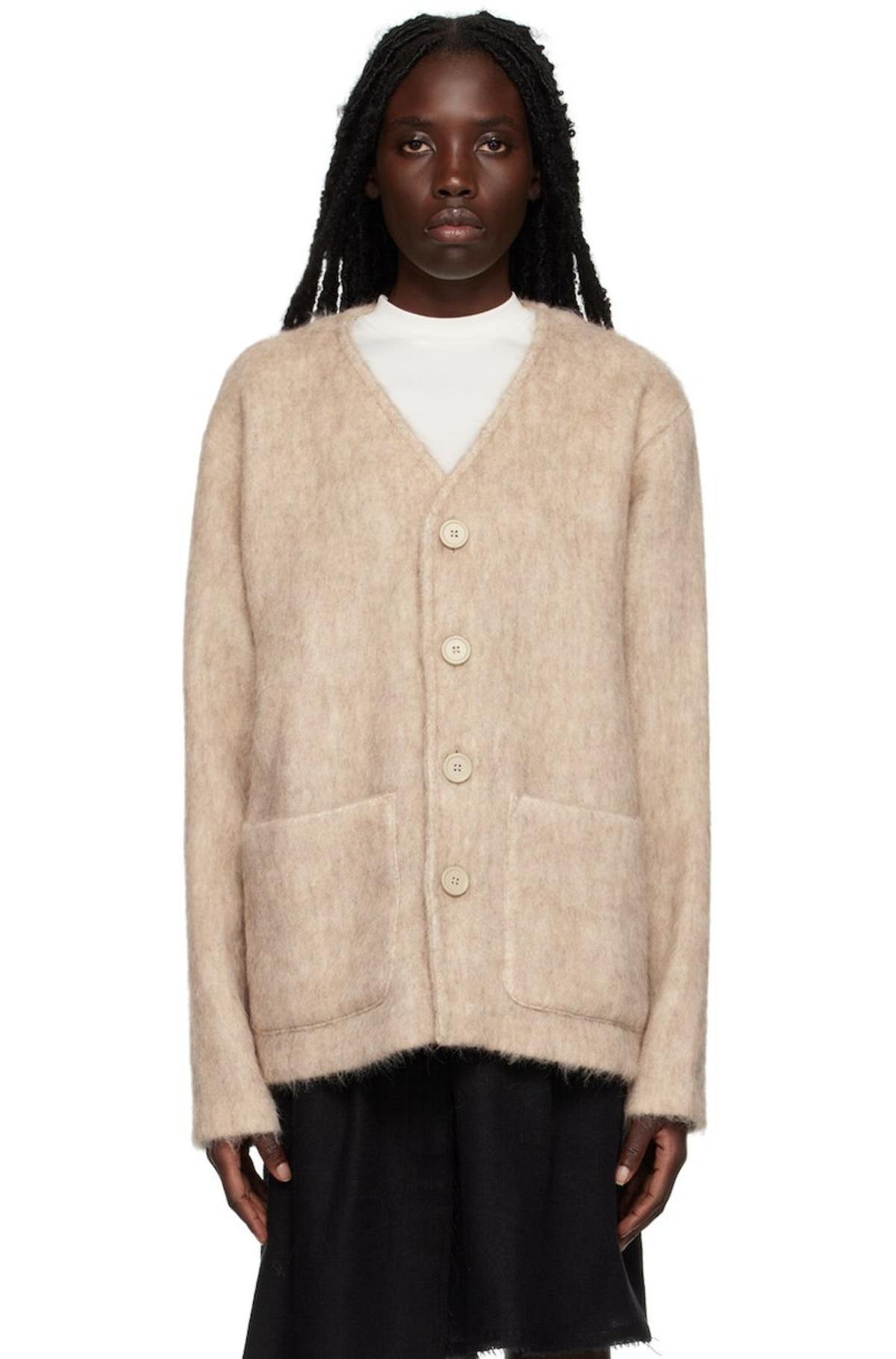 Our Legacy Beige Antique Cardigan | Garmentory