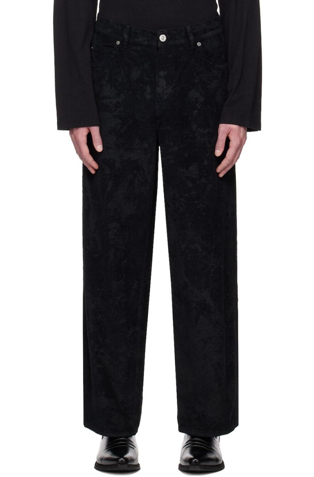 Our Legacy Black Vast Cut Trousers Garmentory