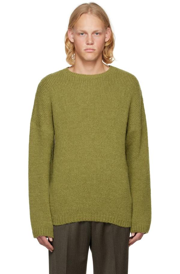 Our Legacy Popover Sweater - swamp green | Garmentory