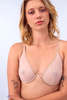 La Fille D'o Fast Girls Mono Wire V Bra - Off White - Thumbnail 1