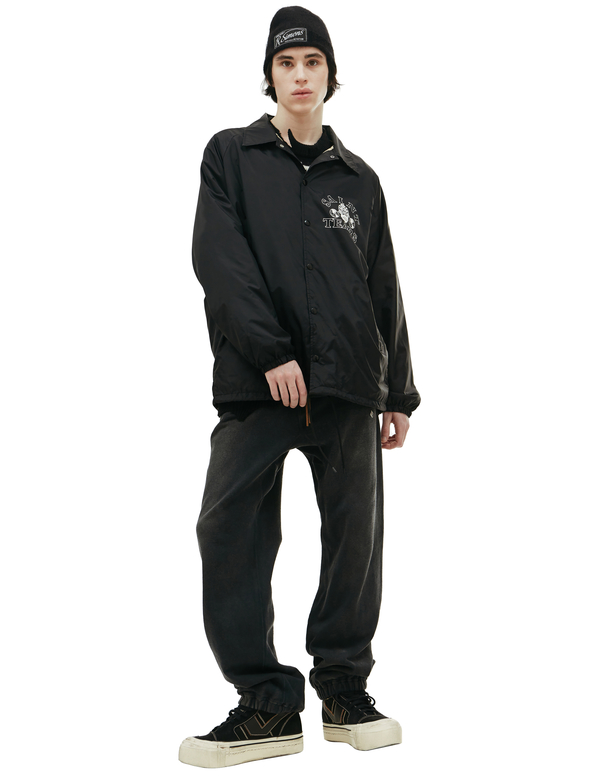 Saint Michael Saint Michael x Denim Tears Nylon Jacket - Black Saint Michael Saint Michael x Denim Tears Nylon Jacket - Black