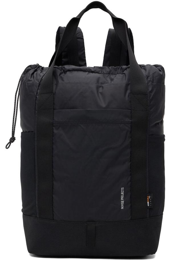 Norse Projects Hybrid Backpack Black Garmentory