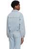 AGOLDE Charli Oversized Denim Jacket - Blue  - Thumbnail 3
