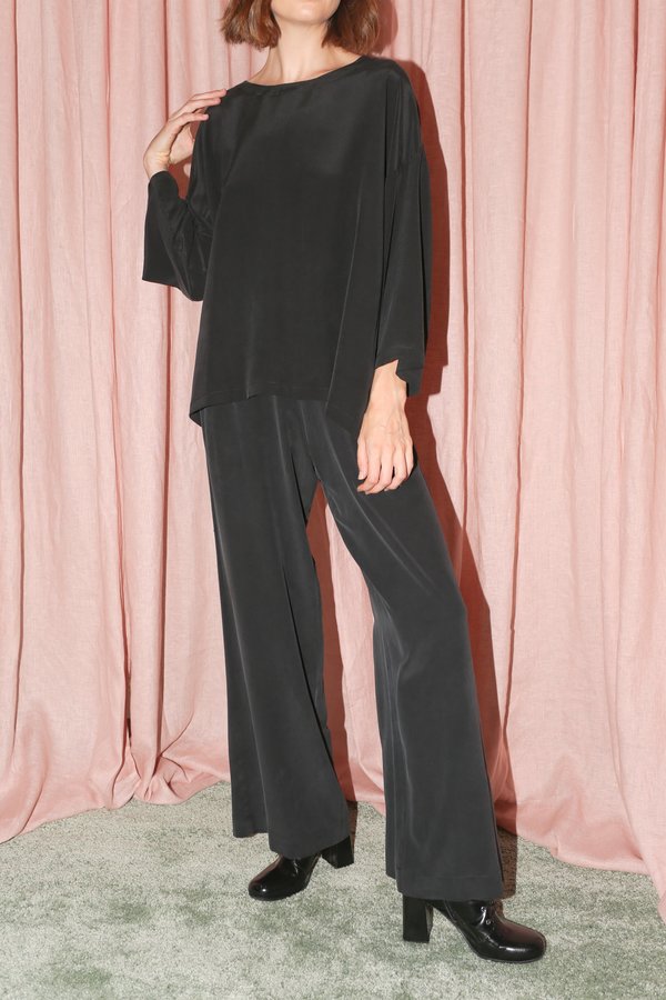 ARE Studio Weston Tie Pants - Onyx ARE Studio Weston Tie Pants - Onyx