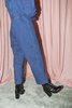 Caron Callahan Fincher Jumpsuit in Indigo Herringbone - Thumbnail 3