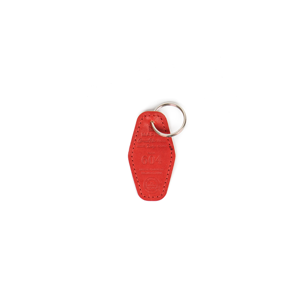 Maple Lodge Room Key - Red Maple Lodge Room Key - Red