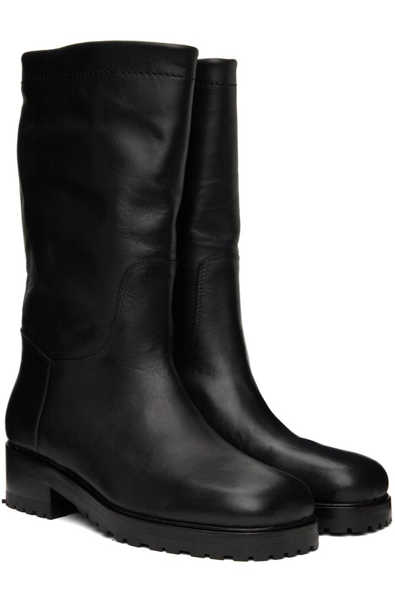 Maryam Nassir Zadeh Black Belmont Boots | Garmentory
